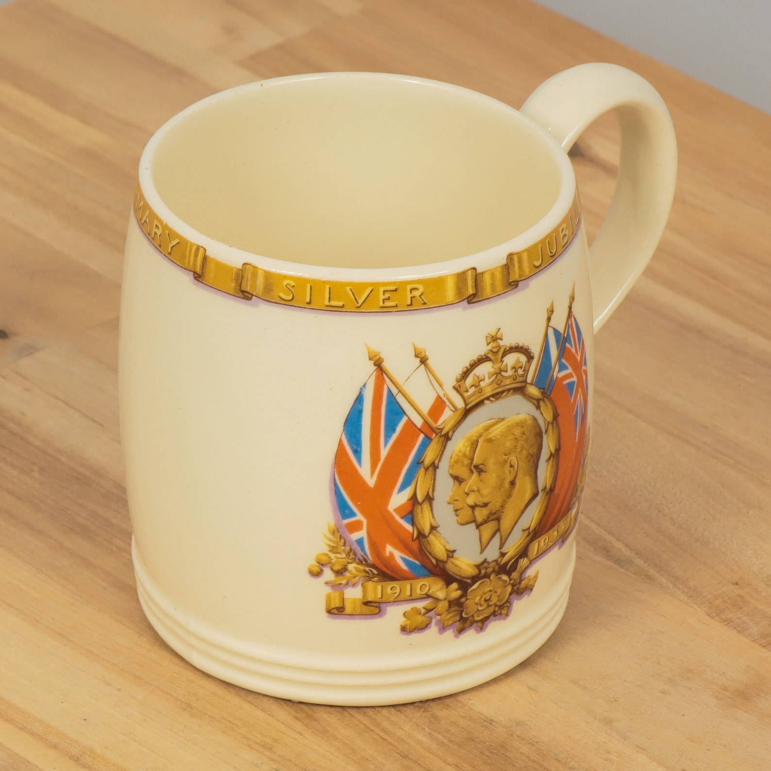 Mug / Cup The Queen's Silver Jubilee 19101935 V Etsy