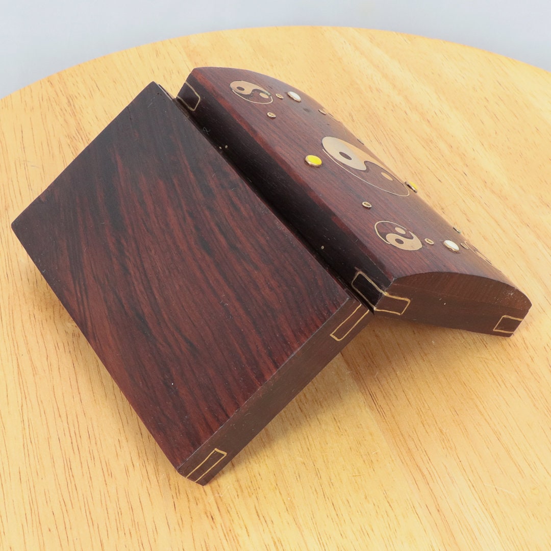 Caja de madera / almacenamiento / contenedor // Tapa con | Etsy