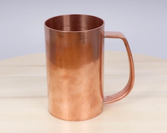 Mug / Cup || can be used as a pencil / pen stand, home decor, vase etc. || Vintage Copper