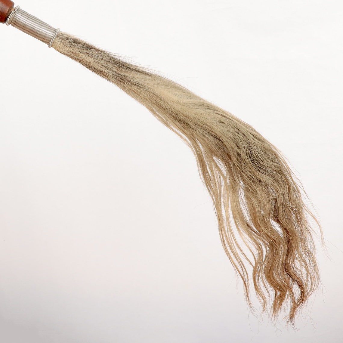 Horse hair duster / Vintage Handcarved African Fly Swatter Etsy