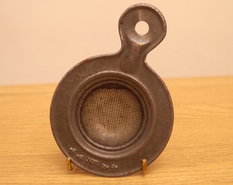 Metal Alloy Tea Strainer || Vintage