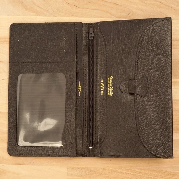 Black genuine real leather wallet || Genuine Leat… - image 3