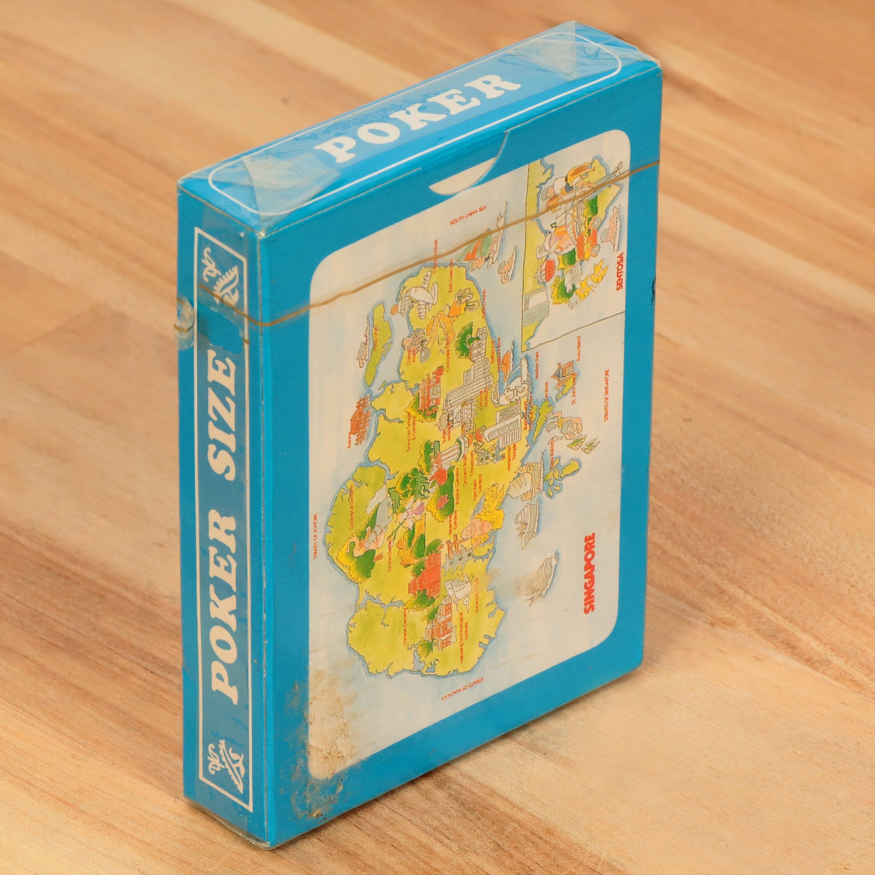 Playing Cards Singapore souvenir Poker size playing Etsy