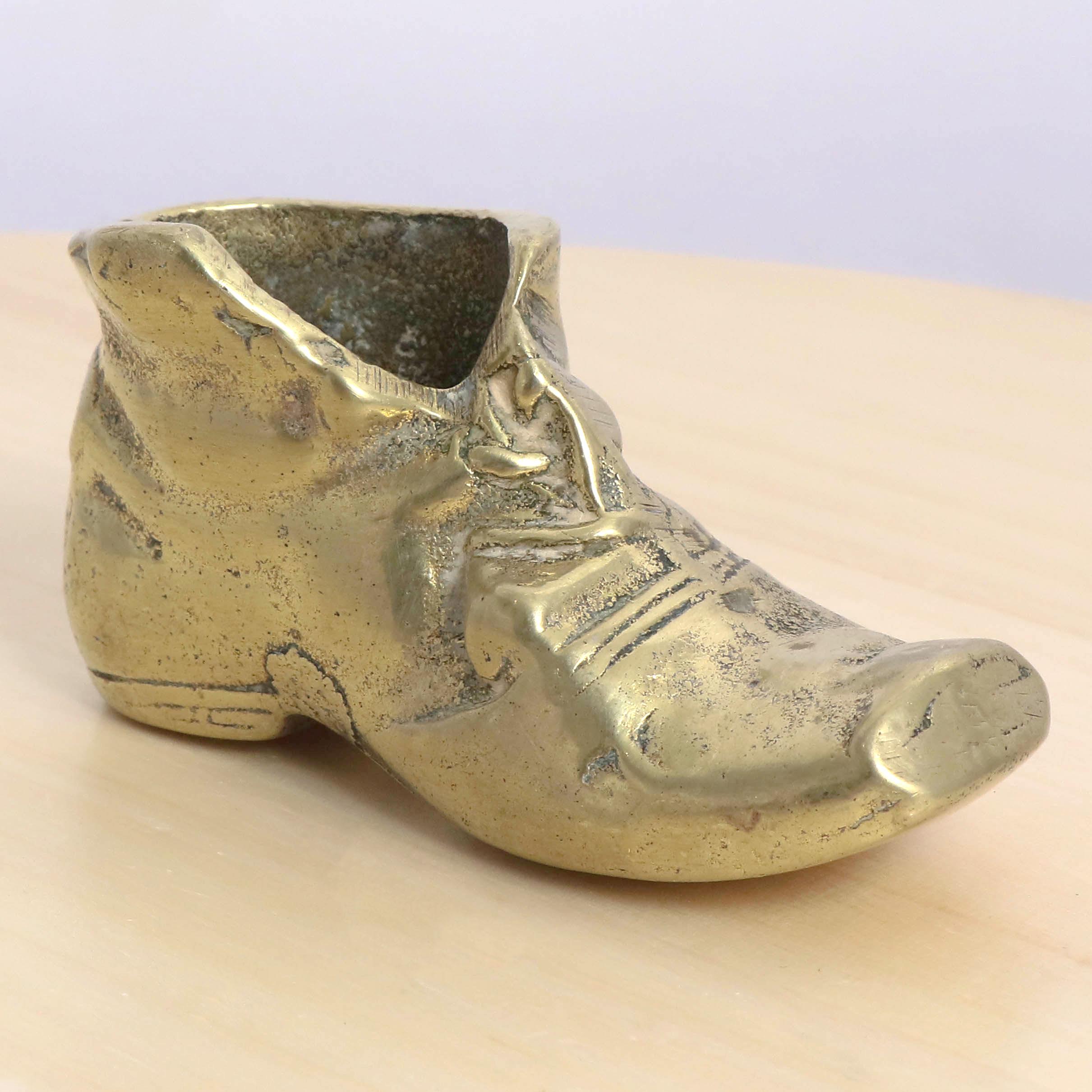 ビンテージ真鍮ミニ靴灰皿 【公式通販】