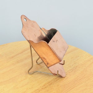 Heavy Decorative vase / wall hanging || Vintage copper || Simple design