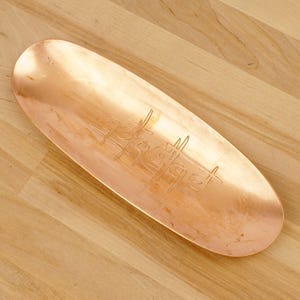 Copper tray / plate || Vintage Copper