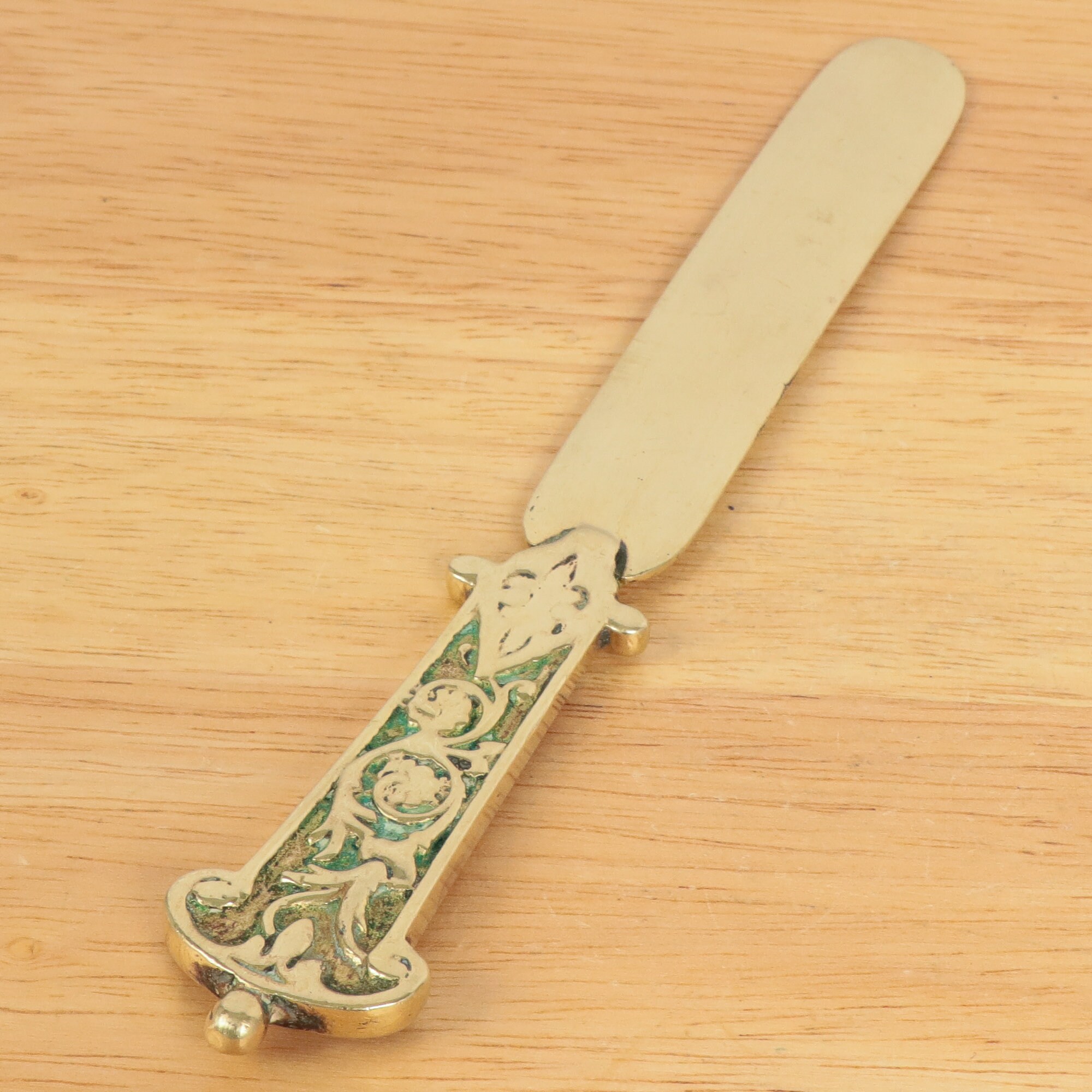 Envelope knife / paper knife / letter opener Vintage solid Etsy