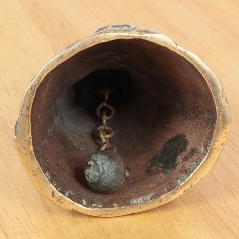 Hand Bell / Lady Bell / Medieval Woman Vintage Solid Brass - Etsy