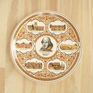 Edifícios Stratford e Stratford-upon-Avon de Shakespeare || Wedgwood em associação com o Shakespeare Birthplace Trust || Vintage England