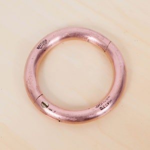 Toro / Anillo de nariz animal // Cobre vintage // Anillo de nariz de cobre para vacas / toros // Anillo de cobre / Anillo antiguo / Artículo retro