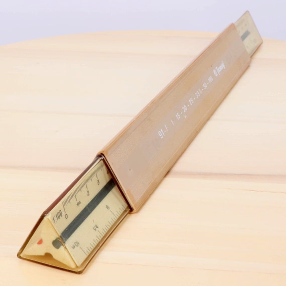 Buy 3 Sided Ruler Tecnostyl 91 F 1 15 20 25 33 1 3 50 100 Online in India Etsy