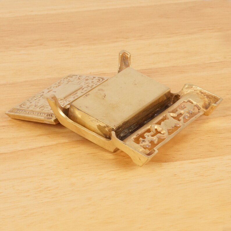 Vintage Postage Stamp Holder With Pen Holder / Decorative Etsy UK