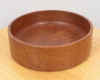 Wood Bowl || Vintage wood tray / bowl || Simple design || fabric on the bottom