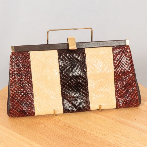 Snakeskin clutch hotsell bag uk