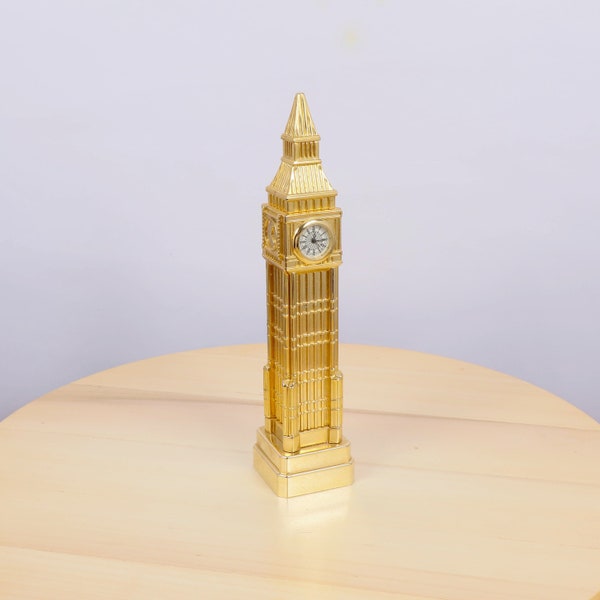 Clock || Big Ben Tower || Vintage solid metal/alloy || clock