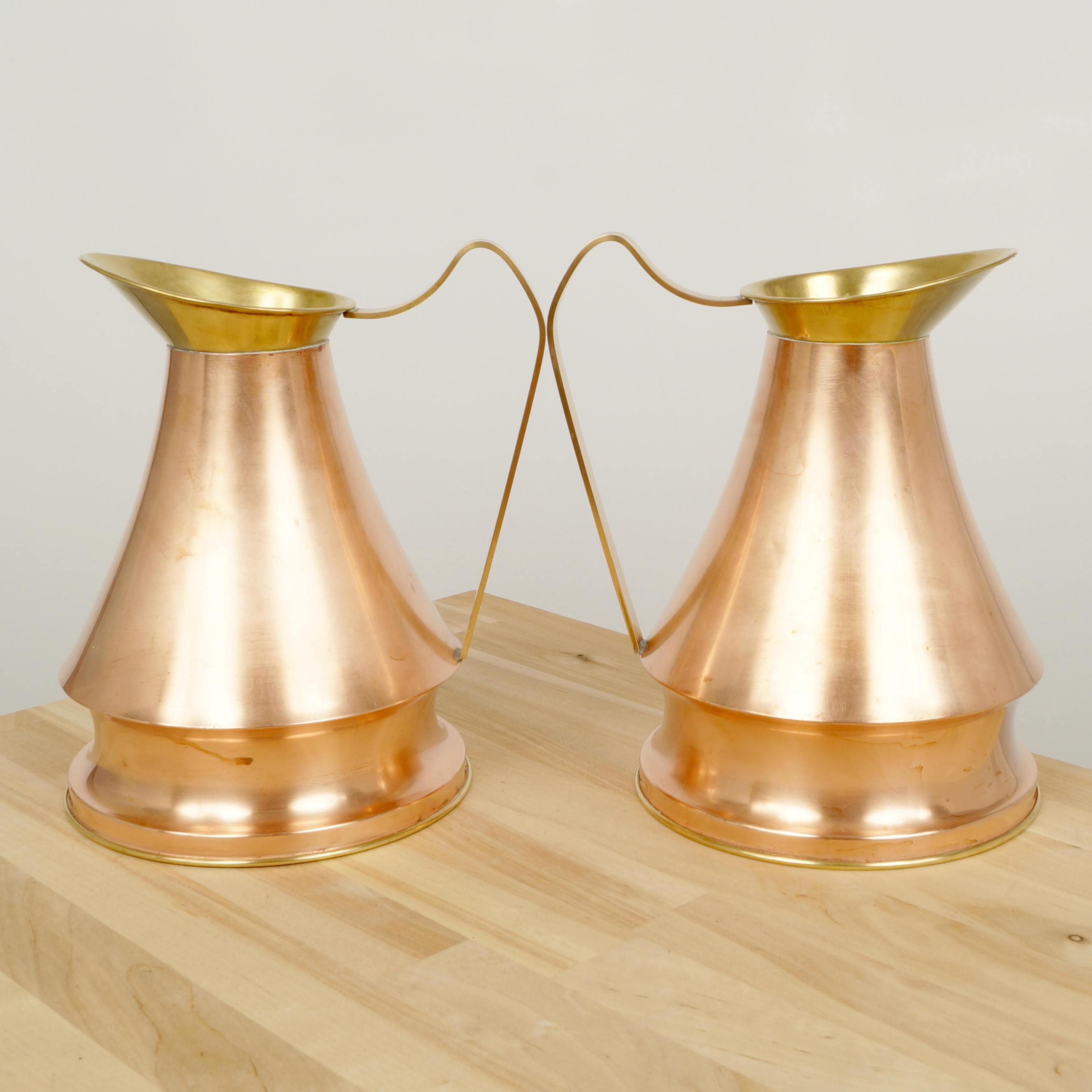 ビィンテージ 水差し ティーポット 銅 真鍮 ビィンテージ 水差し