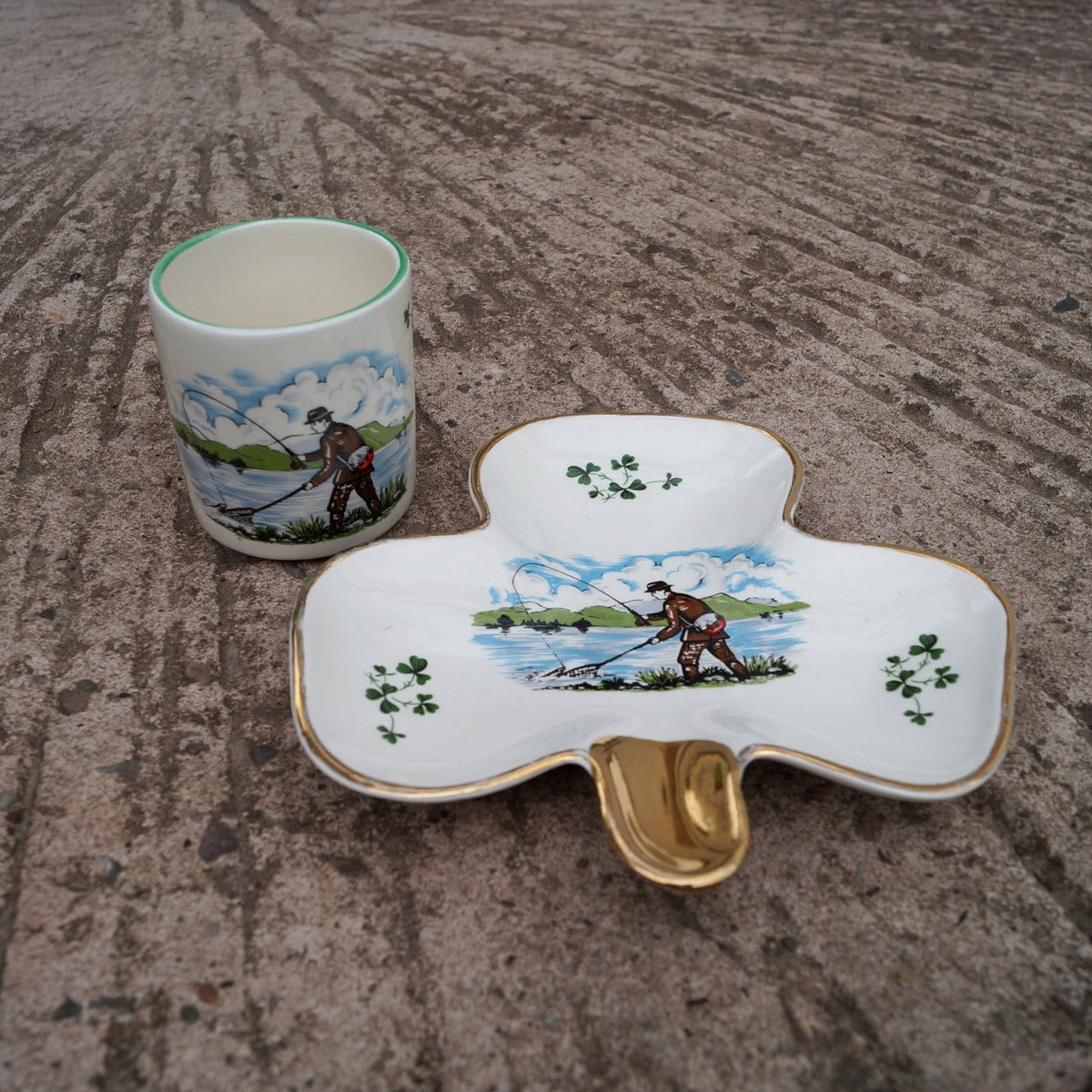 Tazze Da Caffè Tazze Da Tè / Irlanda Irlanda St.Patrick's Day Vintage  Leprechaun Blarney Porcellana Ceramica, image size:1200x1200