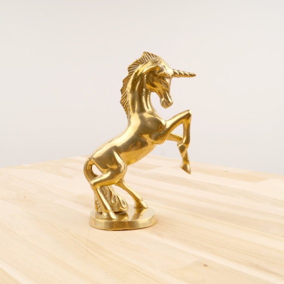 Unicorn / Horse Figurine / Statue / Statuette / Sculpture Etsy