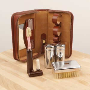 Traveling Grooming Set || Made in England || Vintage