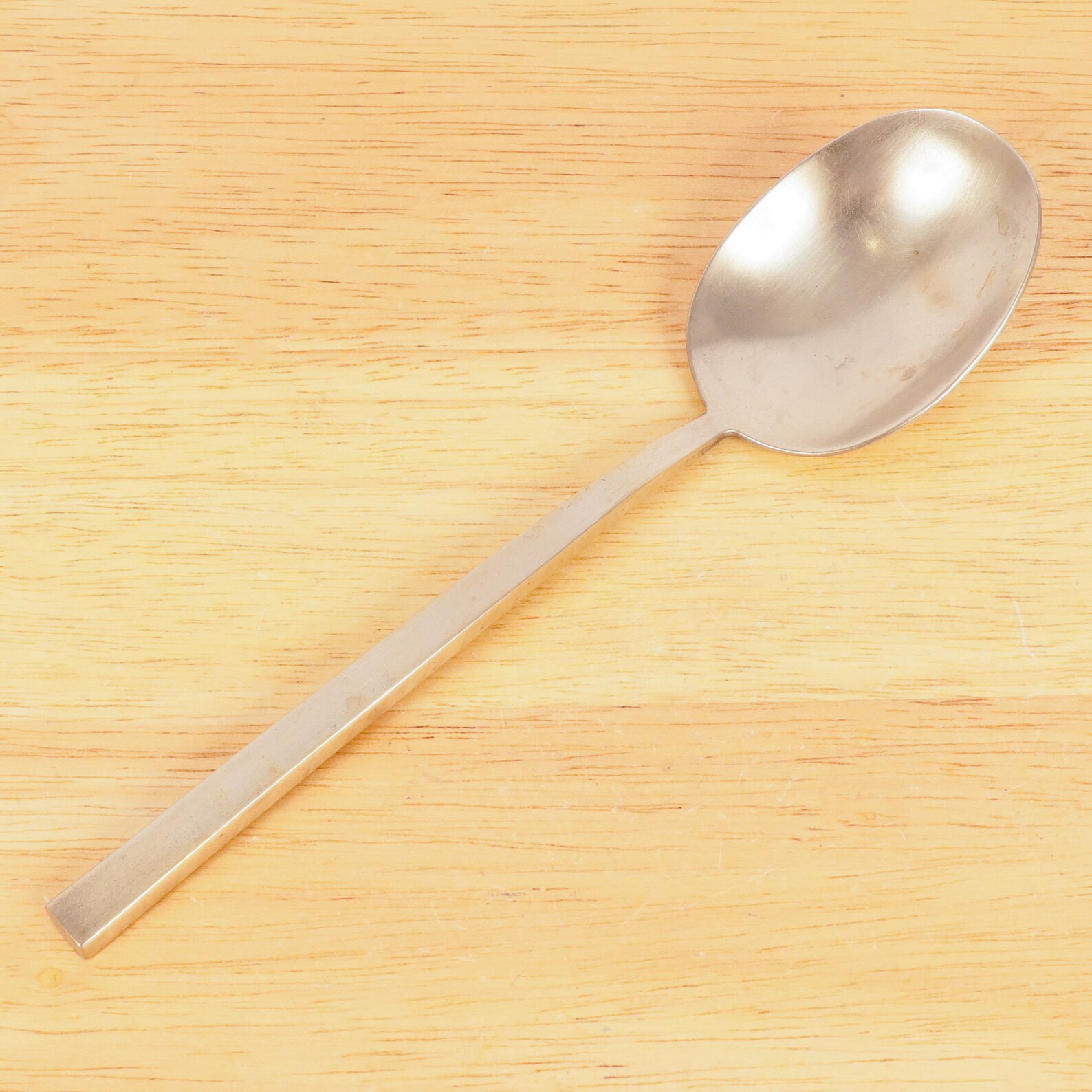 Desert Spoon / tablespoon Vintage solid brass spoon Etsy