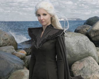 Game of Thrones Westeros Dress - Daenerys Dragon Scale Cosplay Costume