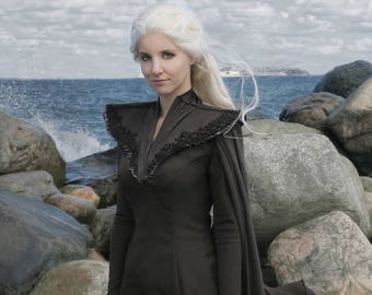 Game of Thrones Drachenstein Kleid - Daenerys Dragon Scale Westeros Cosplay Kostüm