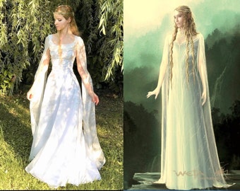 Castle Dress Fantasy Dress Forest Elf 