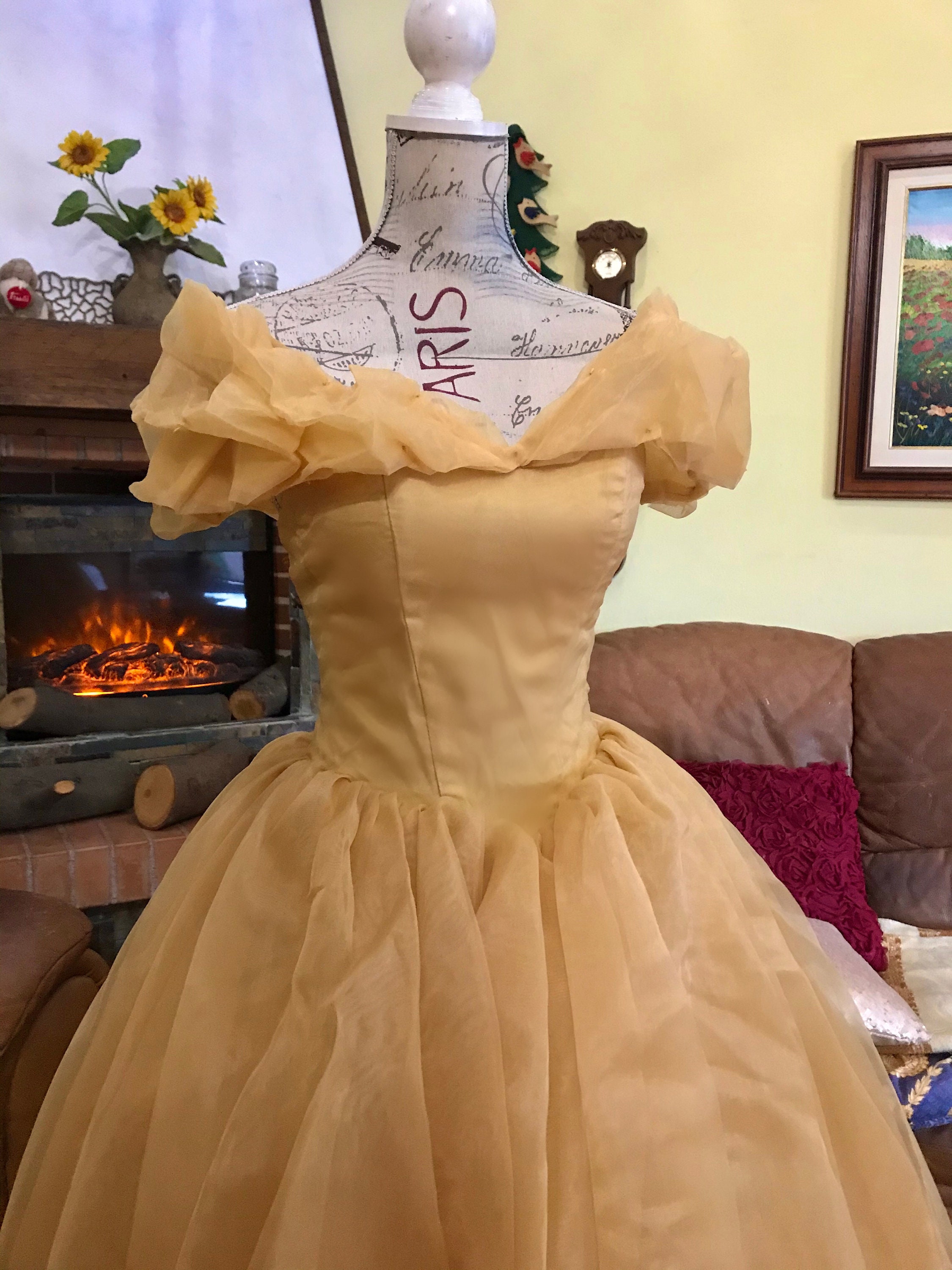 Beauty and the beast prom dress new arrivals