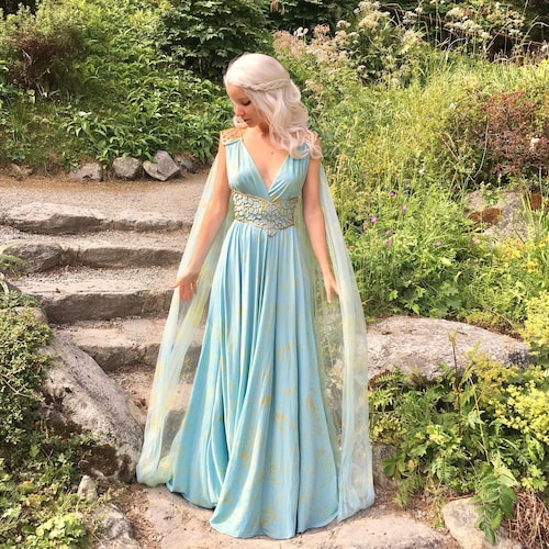 daenerys targaryen cut out dress Handmade Daenerys Targaryen Game of Thrones Cosplay