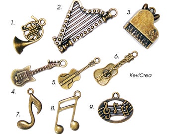 MUSIC charms of your choice