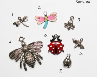 INSECTES charms to choose from