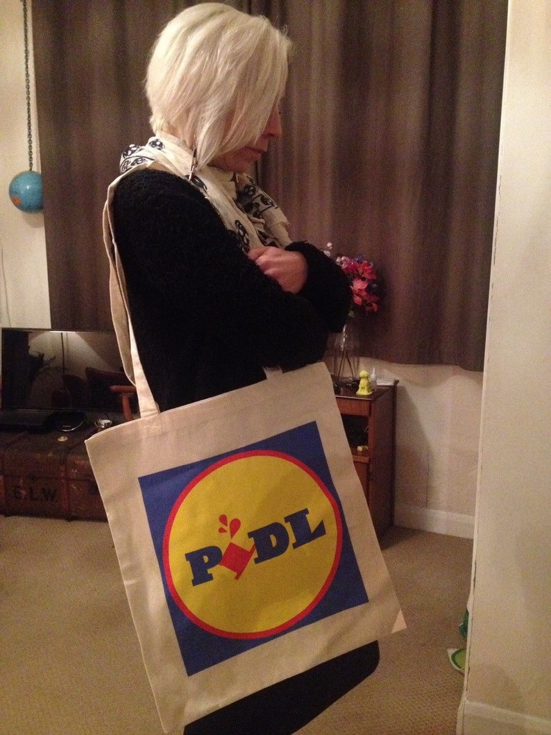 Completely Original Lidl 'pidl' Bag 100 Ecocotton. Fabulous Christmas