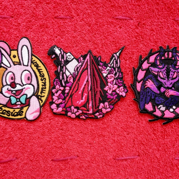 Silent Hill embroidered patches