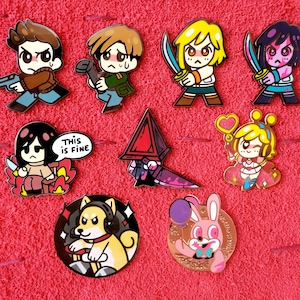 PREORDER Silent Hill enamel pin: set 1