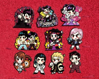 New Yakuza enamel pins