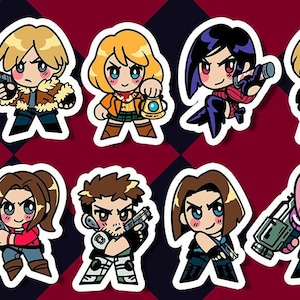 VINYL Resident Evil stickers