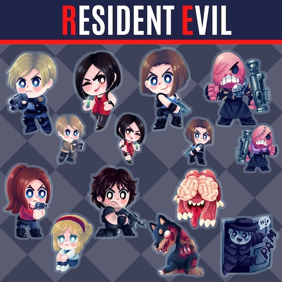 Resident Evil/biohazard Acrylic Charms - Etsy