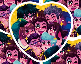 LAD family sticker