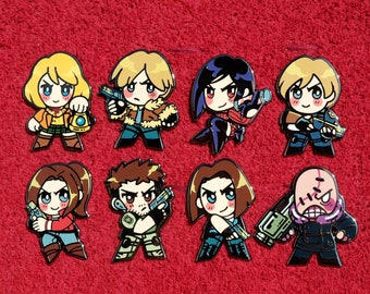 PREORDER: Resident Evil enamel pins