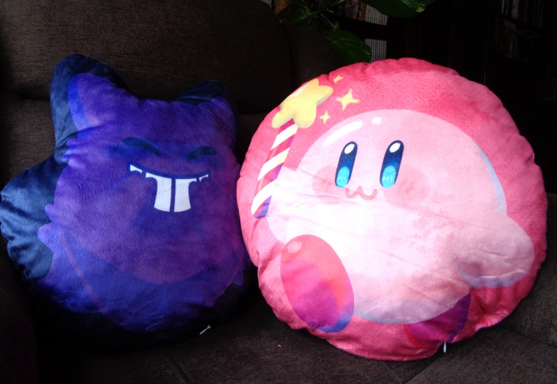 NO STUFFED Kirby & Gengar Pillow Cases Etsy
