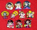 Yakuza 0 / Kiwami glitter enamel pins: Bakamitai, Goromi, Cinderella, Friday Night... product logo