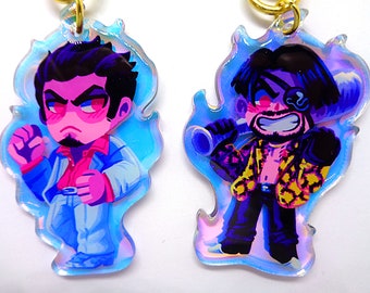 Regenbogen-Holo-Yakuza-Acryl-Charms