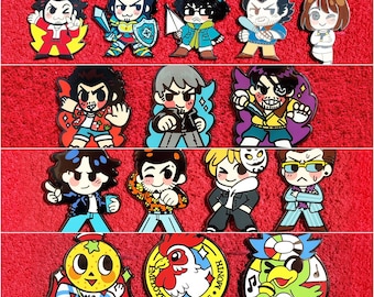 Yakupins enamel pins set II