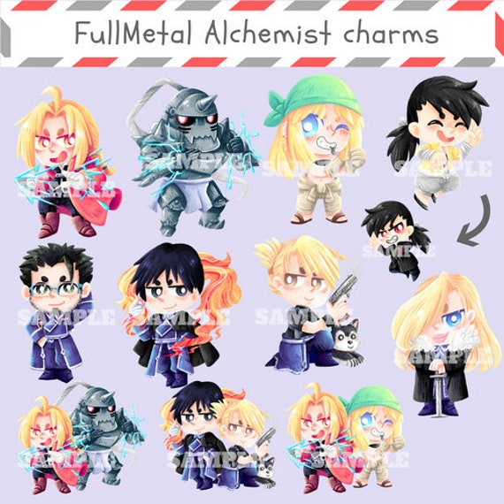 Fullmetal Alchemist Charms - Etsy Singapore