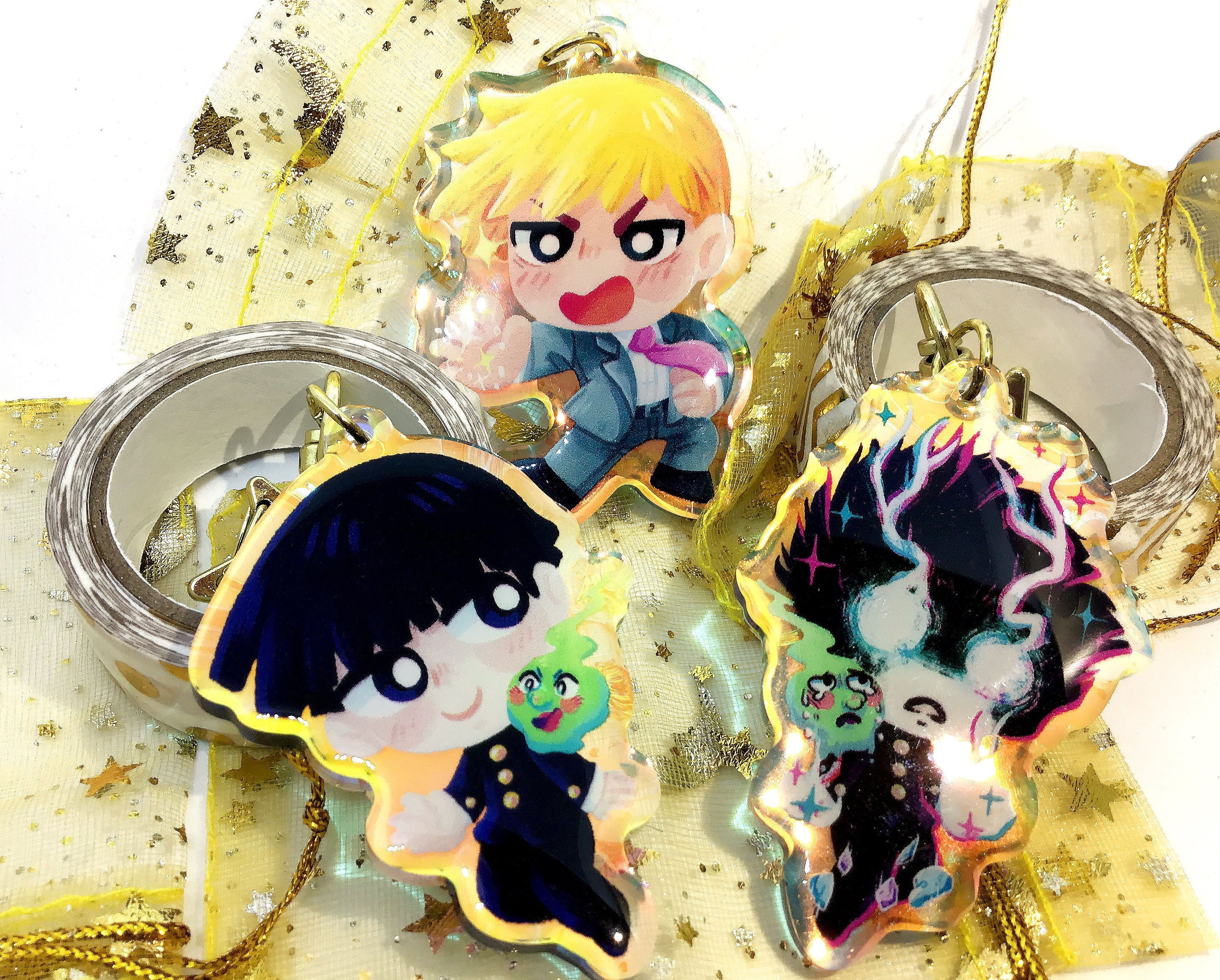 Mob Psycho 100 III -Shigeo Kageyama & Arataka Reigen Lookup Series Figure  Set (With Gift)