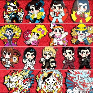 Yakupins enamel pins set I