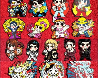 Yakupins enamel pins set I