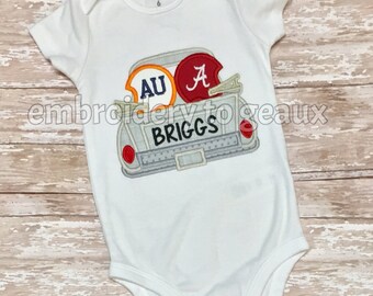 alabama auburn divided shirt