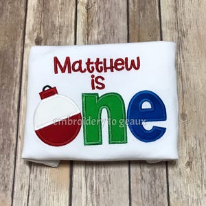 Fishing First Birthday Shirt, Boys Birthday Shirt, First Birthday Shirt, Boys First Birthday Shirt, First Birthday Oufit