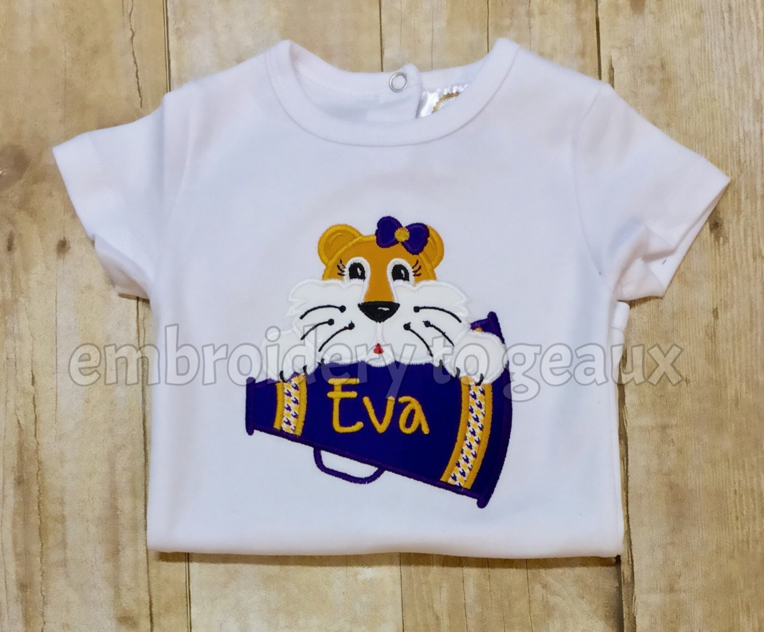 lsu baby cheerleader outfit